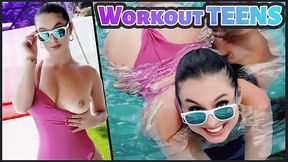 Teen Planning to Workout Her Stamina