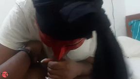 hot wife se reveille excitee et veut se faire baiser en levrette, baise-moi dans ma nouvelle lingerie au coucher du soleil
