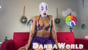 submissive ebony clown slut sucks and fucks her bbc master facial piss