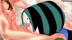 Gwen oral&#x1F61C; pleasure by the seaside &#x00A6; 1 &#x00A6; Total Drama &#x00A6; Full & POV with Sheer & PTRN: Fantasyking3