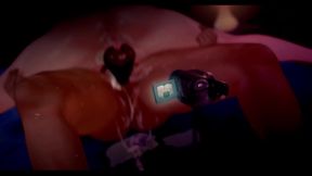 Busty Anime Goddess Akane Gives Blowjob Then Gets Rough Sex In Oshi No Ko Game