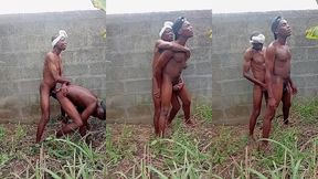 having sex with a farmer behind a poultry farm