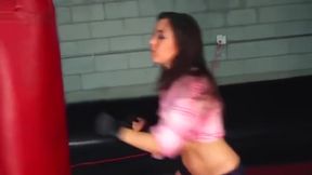 XCW tag team wrestling (losers gets some strapon)