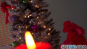 Spizoo - Ava Addams and Trinity St Clair watch full sex christmas movie