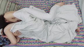 Desi Pornstar Couple Making Love on Bed