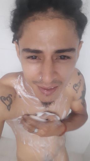 Colombia Twink Boy Shower Scene