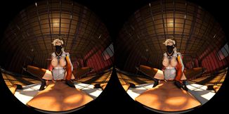 Mercy POV Squatting on Dick