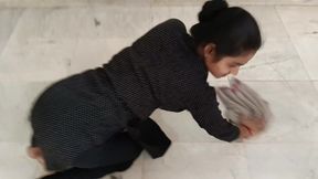 I Was Cocking &amp; Mopping the Room,i Was on the Devar and My Back Was Hurting a Lot, Devar, It Feld Very Good Now.