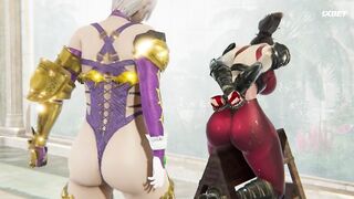 Futa Ivy Valentine Fucks Taki Soul Calibur BDSM Bondage 3D Hentai