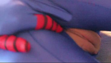 Nylonxtreme - update #77 - Spidergirl zentai sex suit