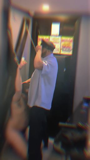 Cuffed and Tested - Bear Cop Gutpunch Session