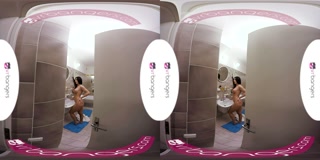 VR PORN - Got Caught While Spying on my Stepsister