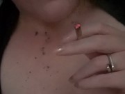 Horny BWW Girl Matrubates Smoking