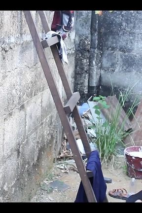 Hot Outdoor and Chair Sex Hardcore with My Good Neighbor