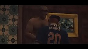 Twink guy sucking the coach'_s and fucking the coach - the sims