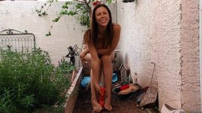 Gardening with Alexis Fawx ~ Double Your Pleasure with Fresh Dildos and Vibrators