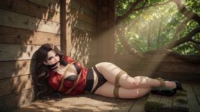 SHORT VERSION A Bound Cabin Romance My Wife Tied Up Helpless in the Wooden Shed