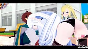 [3D Hentai] Koikatu college sex