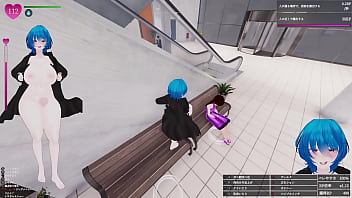 【プレイ動画012】ムッチムチのぽっちゃりガールでショッピングモールに潜入！秘密のエクスポーズ バレないように露出するマナカさん