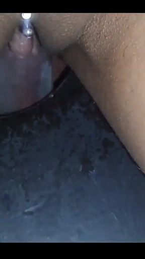 I Sucked a Black Cock with Pleasure at the Gloryhole and Even Gave Him My Ass! Part 2