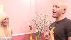 Blonde lichelle marie gets fucked and cum on her big tits