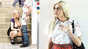 ”Vanessa Cage & Allie Nicole are in sexy threesome”