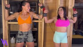 Bondage Restraint Challenge with Lexa Stahl and Vanessa Arizona