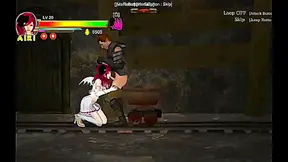 Airi Tempts the Lonely Miner in Sultry Hentai RPG Encounter