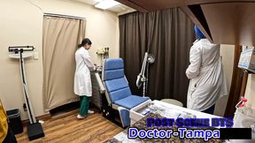 Dr Tampa - Ditria Rose&#039;s 1st Gyno Exam