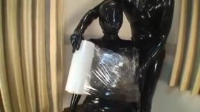 Japanese Rubber Girl Breathplay W/ Rebreather Bag