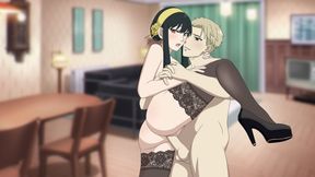 ANIME SLUT HAVE SEX HENTAI MILF CREAMPIE CARTOON big tits ass stockings heels japanese indian