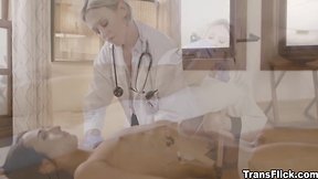 Dr. williams certainly can't get enough of khloe's prick. once khloe shyly