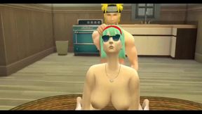 Naruto & Bulma Explore Passionate Sex Adventures Together In Steamy Anime Fantasy