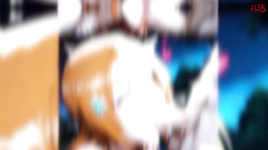 Bleach hentai Orihime’s stocking tears show perfect pink