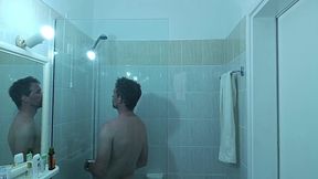 Masturbating Alone in the Shower, Almost Caught Masturbatin