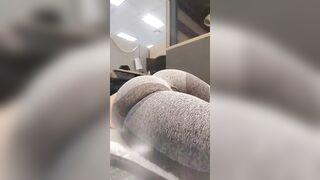 Slo Mo Fun Booty Boucing at Work !!
