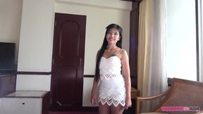 Her butt was great! So sexy! I shot half outside and half creampie. She seemed to be unhappy with creampie