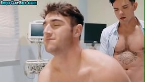 Bottom patient stud bareback banged by doctor in hospital