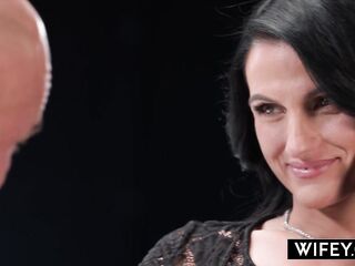 WIFEY Hotwife mother I'd like to fuck Real Wife Ridley Rides Christian's Dick Like A Pro