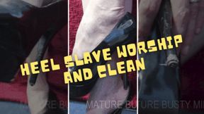 Heel Slave POV - Bow Down and Clean 720P