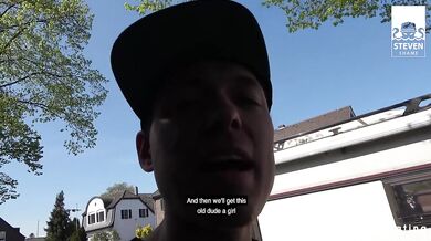 Hot cheating german POV fuck with naughty tattoo model