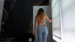Walking and Masturbating Quietly in my Jeans