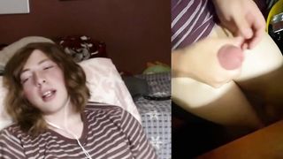 Adorable gamer tgirl plays on cam