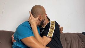 KISSING MY BOYFRIEND OF 42 YEARS - BY JAMAL SANGENT 42 YRS OLD AND YURI DELREY 19 YRS OLD - CLIP 4