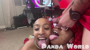 bjj foursome mmff 2 ebony sluts interracial latino double penetration huge double facials