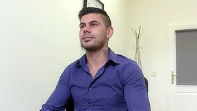 Dirty Scout ~ Cute Hunk Slobbers Over His Cock