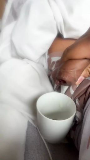 OPEN YOUR LEGS AND START TOUCHING IT, CUMSHOT AFTER A LONG FOR MY BEST FRIENDs WIFE - NOW DRINK IT ALL
