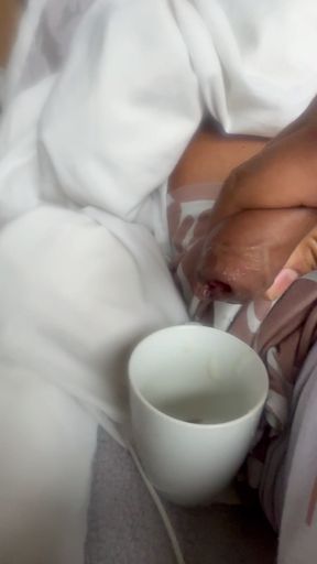 OPEN YOUR LEGS AND START TOUCHING IT, CUMSHOT AFTER A LONG FOR MY BEST FRIENDs WIFE - NOW DRINK IT ALL
