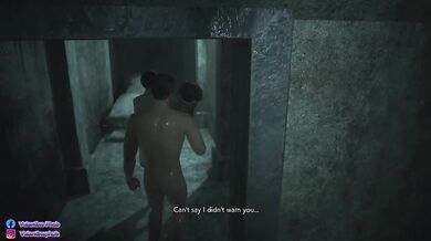 Gamer girl gets fucked raw while cumming hard on her big tits