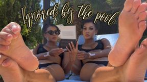 Ignored by the Pool [Foot Worship]